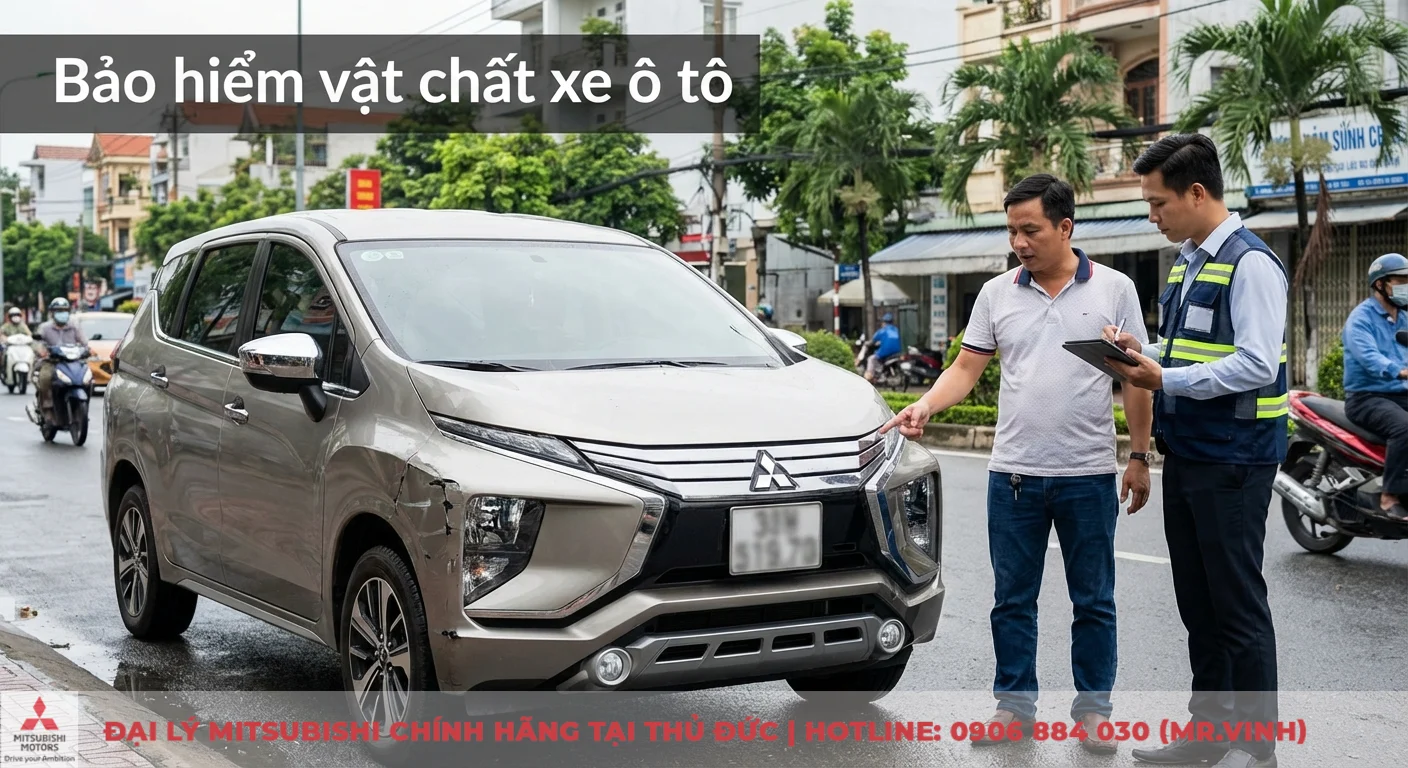 Quy tắc bảo hiểm vật chất xe ô tô: điều khoản, phạm vi, loại trừ cần biết 1 Bảo hiểm vật chất xe ô tô bồi thường tổn thất do va chạm, được chuyên viên bảo hiểm kiểm tra hư hại để xử lý