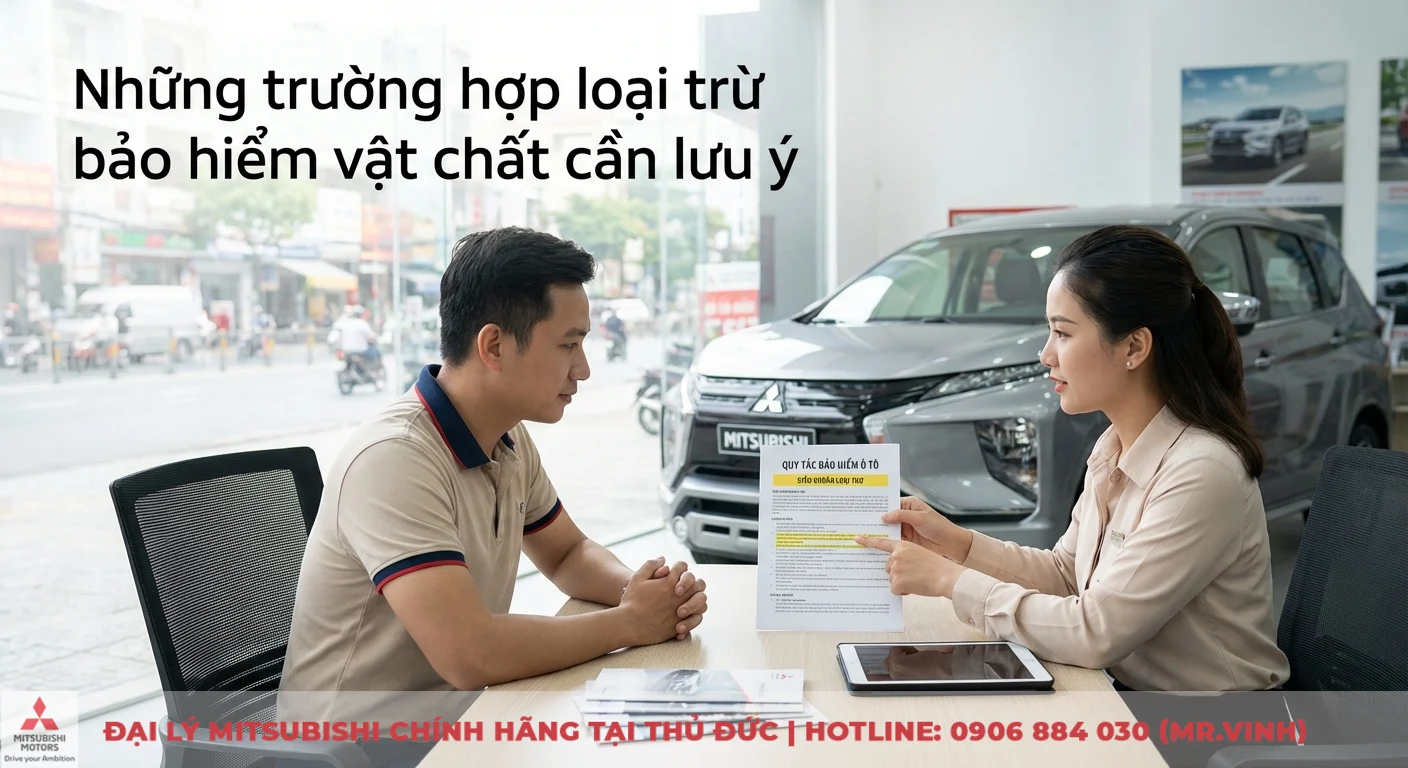 Quy tắc bảo hiểm vật chất xe ô tô: điều khoản, phạm vi, loại trừ cần biết 3 Lưu ý các trường hợp loại trừ bảo hiểm vật chất xe ô tô khi tham khảo tài liệu và tư vấn viên