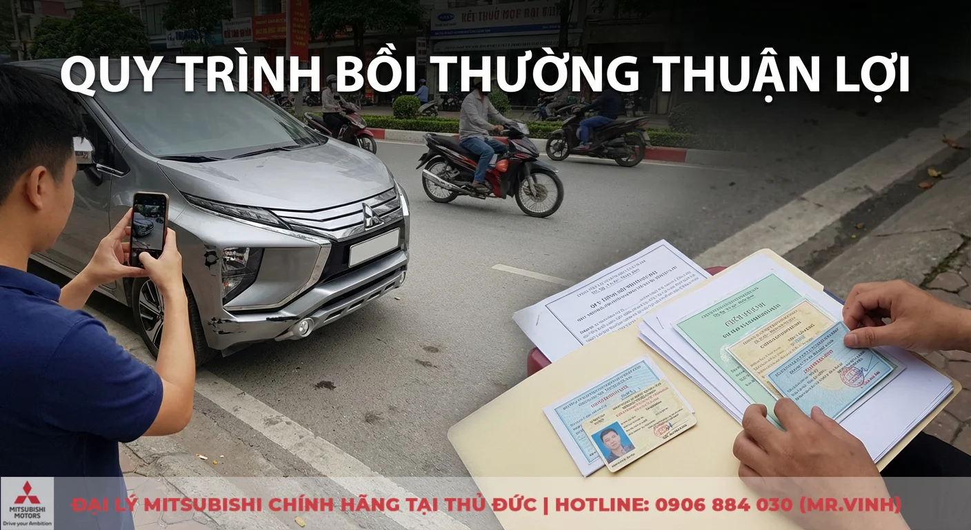 Hướng dẫn quy trình bảo hiểm thân vỏ xe ô tô chi tiết cập nhật 2026 3 Quy trình bồi thường thuận lợi đòi hỏi chuẩn bị hồ sơ đầy đủ và ghi lại hình ảnh hiện trường tai nạn