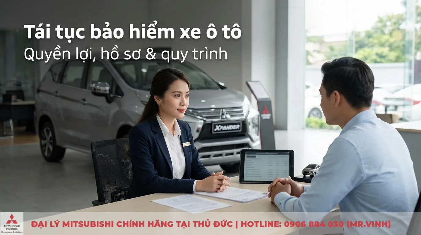 Tái tục bảo hiểm xe ô tô: quyền lợi, hồ sơ và quy trình cần biết