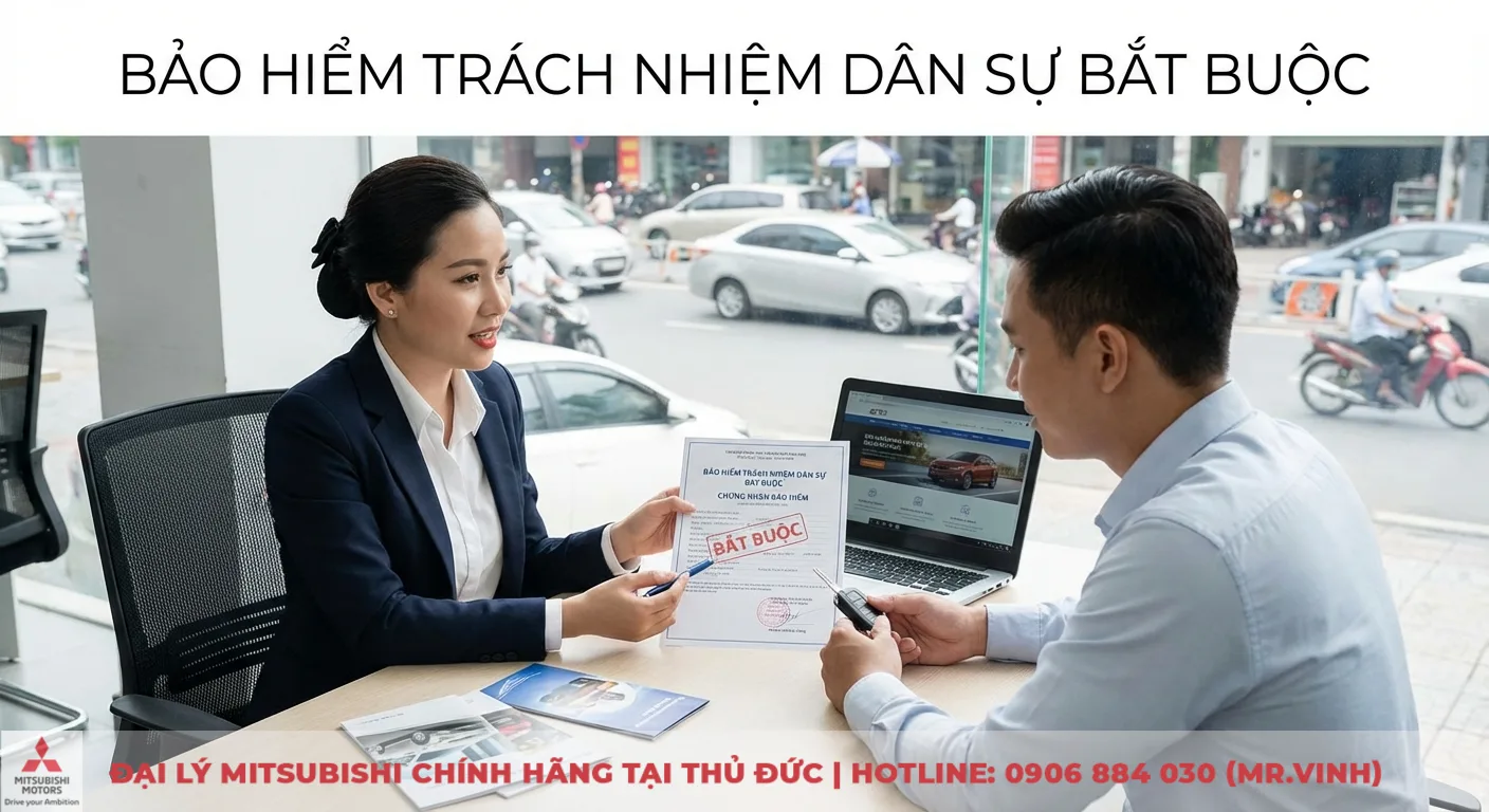 Thủ tục làm bảo hiểm xe ô tô: Bắt buộc, thân vỏ và hồ sơ 1 Bảo hiểm trách nhiệm dân sự bắt buộc, loại bảo hiểm xe ô tô cần thiết được tư vấn cho chủ xe