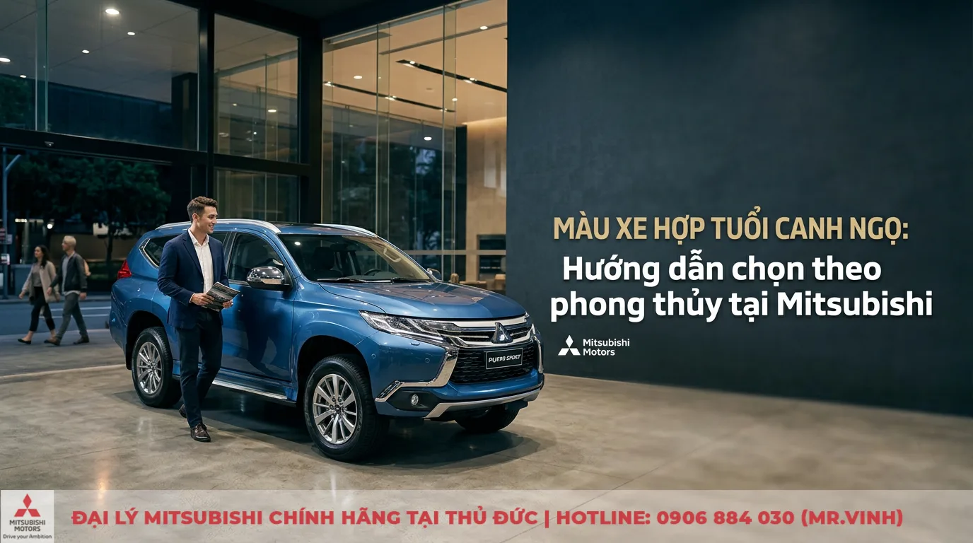 Màu xe hợp tuổi Canh Ngọ: Hướng dẫn chọn theo phong thủy tại Mitsubishi