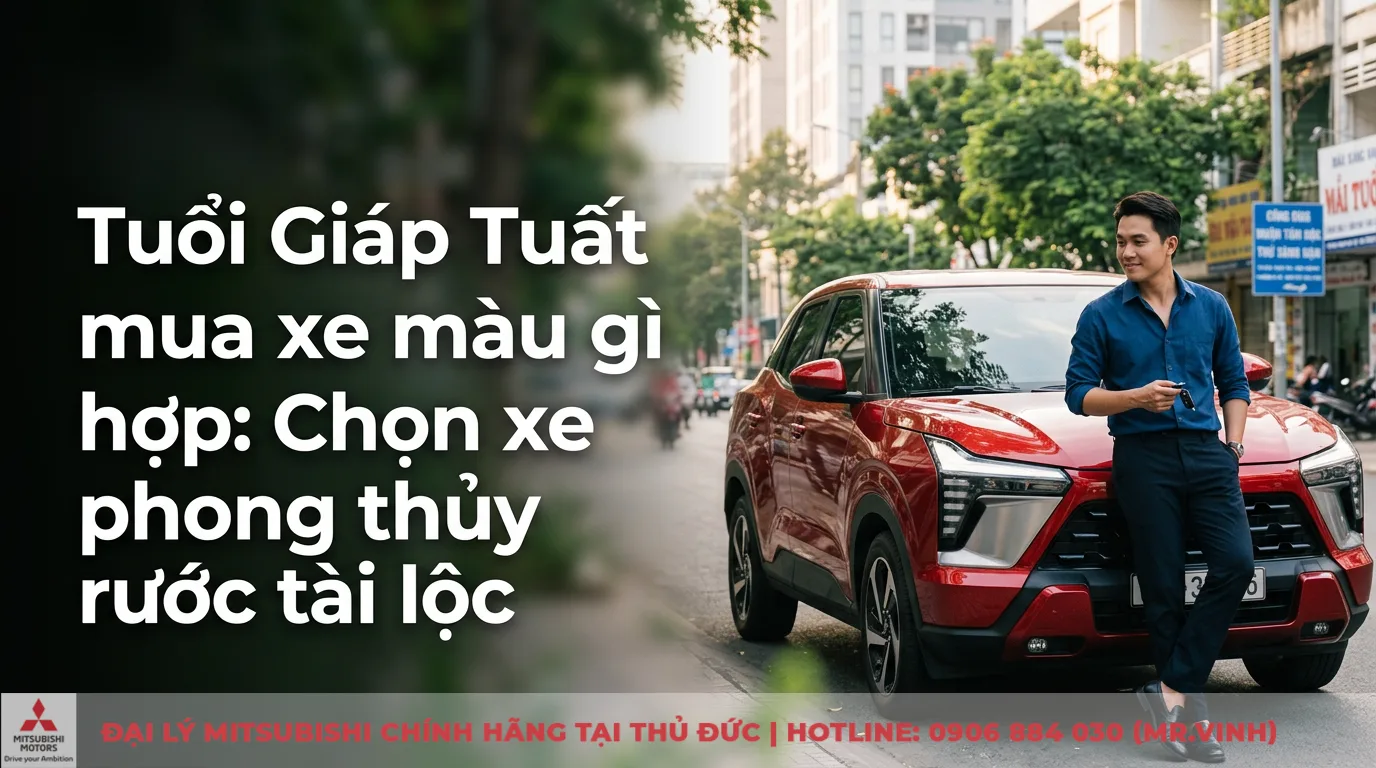 Tuổi Giáp Tuất mua xe màu gì hợp: Chọn xe phong thủy rước tài lộc