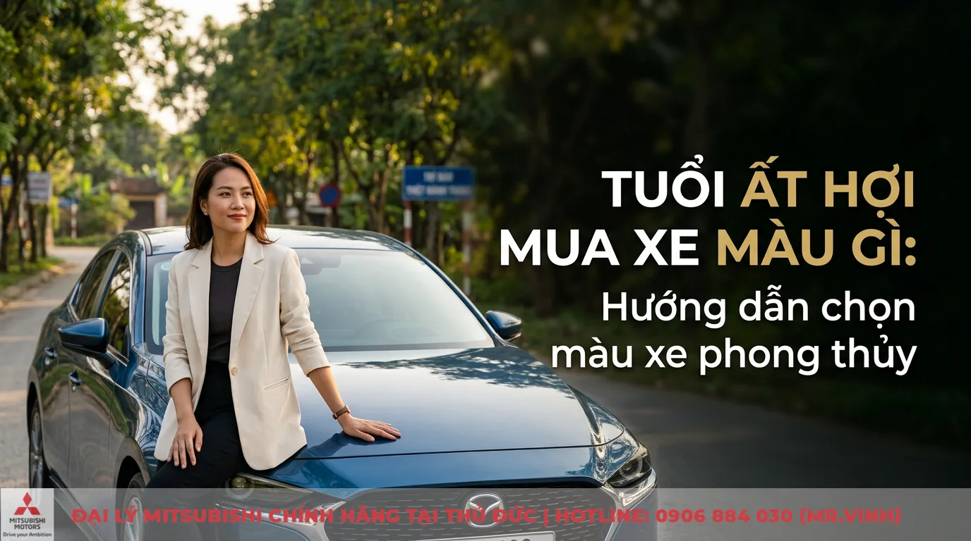 Tuổi Ất Hợi mua xe màu gì: Hướng dẫn chọn màu xe phong thủy