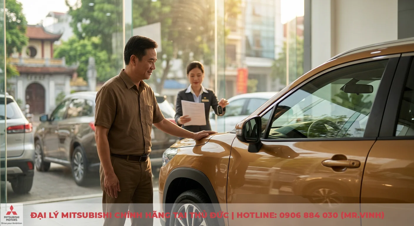 Mệnh Thổ mua xe màu gì thì hợp: Chọn màu xe phong thủy may mắn, an toàn 1 Màu sắc xe hợp phong thủy cho người mệnh Thổ, thể hiện qua việc khách hàng đang lựa chọn chiếc SUV màu vàng nâu tại đại lý