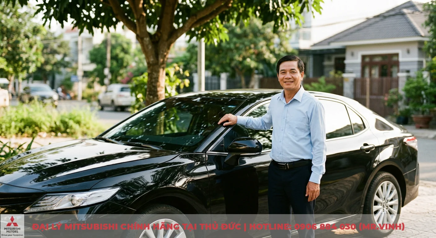 Tuổi Đinh Mùi mua xe màu gì hợp phong thủy: chọn xe Mitsubishi 2 Màu xe phong thủy hợp bản mệnh cho người sinh năm 1967, với xe đen củng cố bình an và tự tin trên mọi hành trình