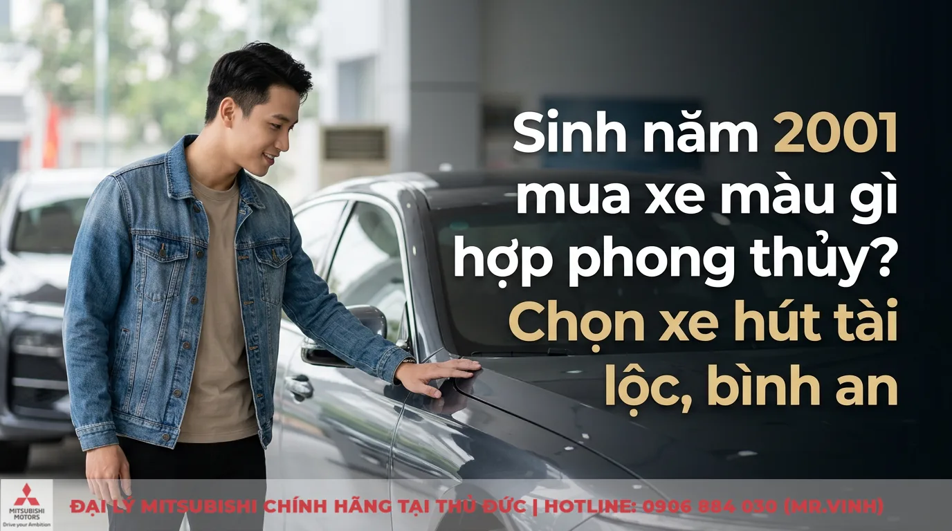 Sinh năm 2001 mua xe màu gì hợp phong thủy? Chọn xe hút tài lộc, bình an
