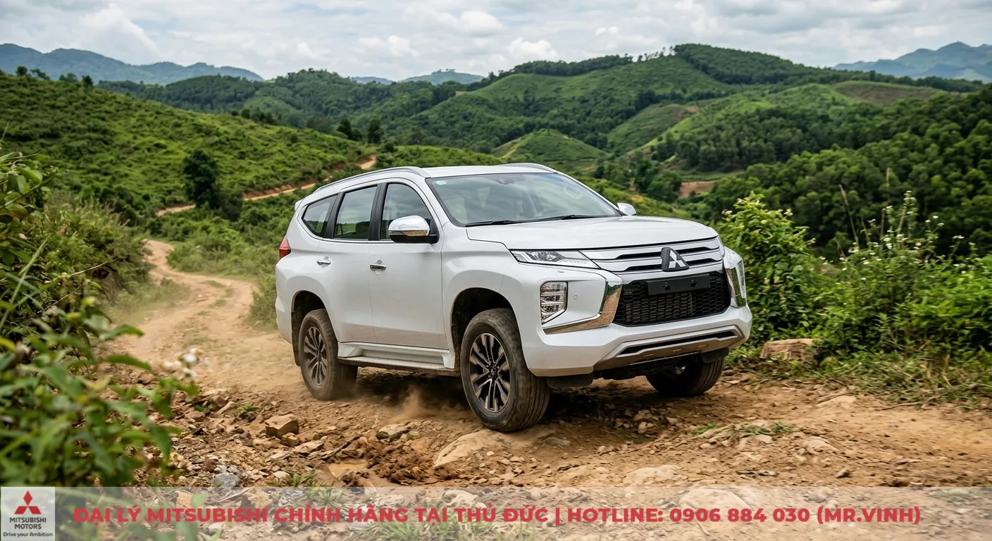 So sánh các phiên bản Mitsubishi Pajero Sport: Thông số & trang bị 1 Mitsubishi Pajero Sport các phiên bản chứng minh khả năng vận hành linh hoạt trên đường địa hình khó khăn