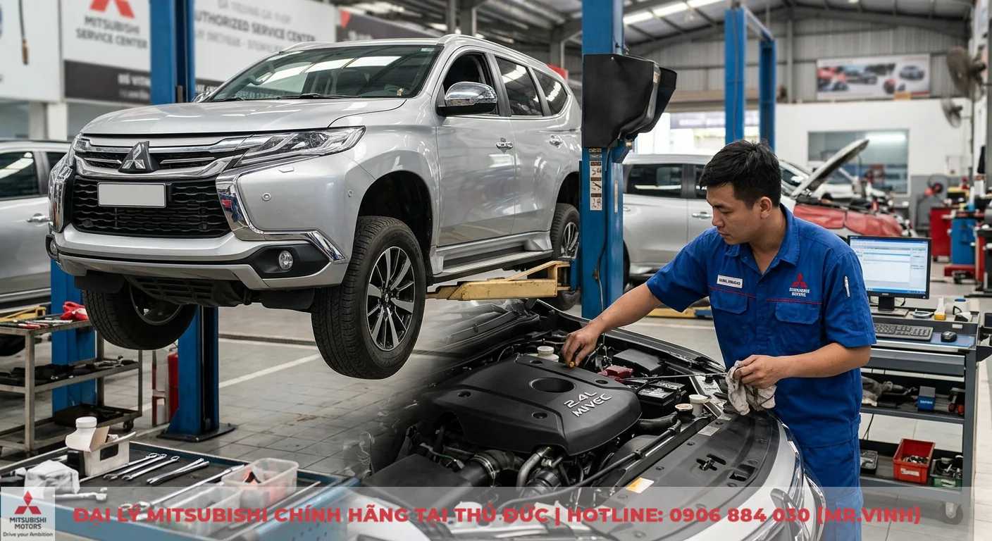 So sánh Ford Everest và Mitsubishi Pajero Sport: Chọn xe nào phù hợp? 3 Chi phí bảo dưỡng Mitsubishi Pajero Sport 2018 động cơ 2.4L MIVEC tại xưởng dịch vụ ủy quyền