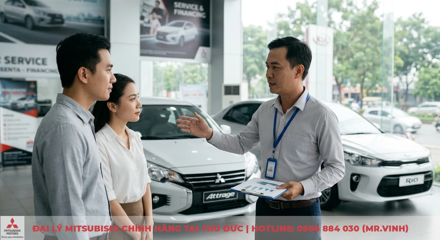 So sánh Mitsubishi Attrage và Kia Rio: Đánh giá chi tiết ưu nhược điểm 3 Lời khuyên từ chuyên gia giúp cặp đôi đưa ra quyết định cuối cùng về việc lựa chọn Mitsubishi Attrage hoặc Kia Rio tại showroom
