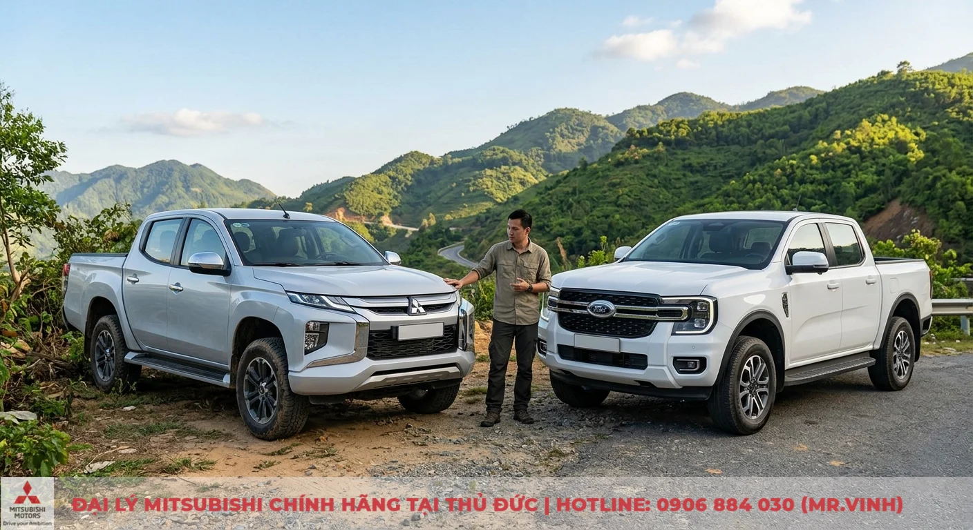So sánh Mitsubishi Triton và Ford Ranger: Chọn bán tải nào phù hợp? 3 Lựa chọn phù hợp giữa Mitsubishi Triton và Ford Ranger, hai dòng xe bán tải đáp ứng đa dạng nhu cầu của người dùng