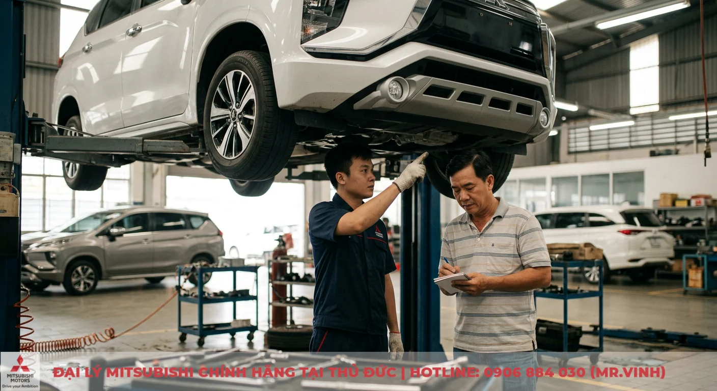 So sánh Mitsubishi Xpander với Veloz Cross, BR-V - Cập nhật 2026 2 Chi phí sở hữu và giá trị kinh tế của Mitsubishi Xpander: thợ kỹ thuật tư vấn chi phí bảo dưỡng xe cho khách hàng
