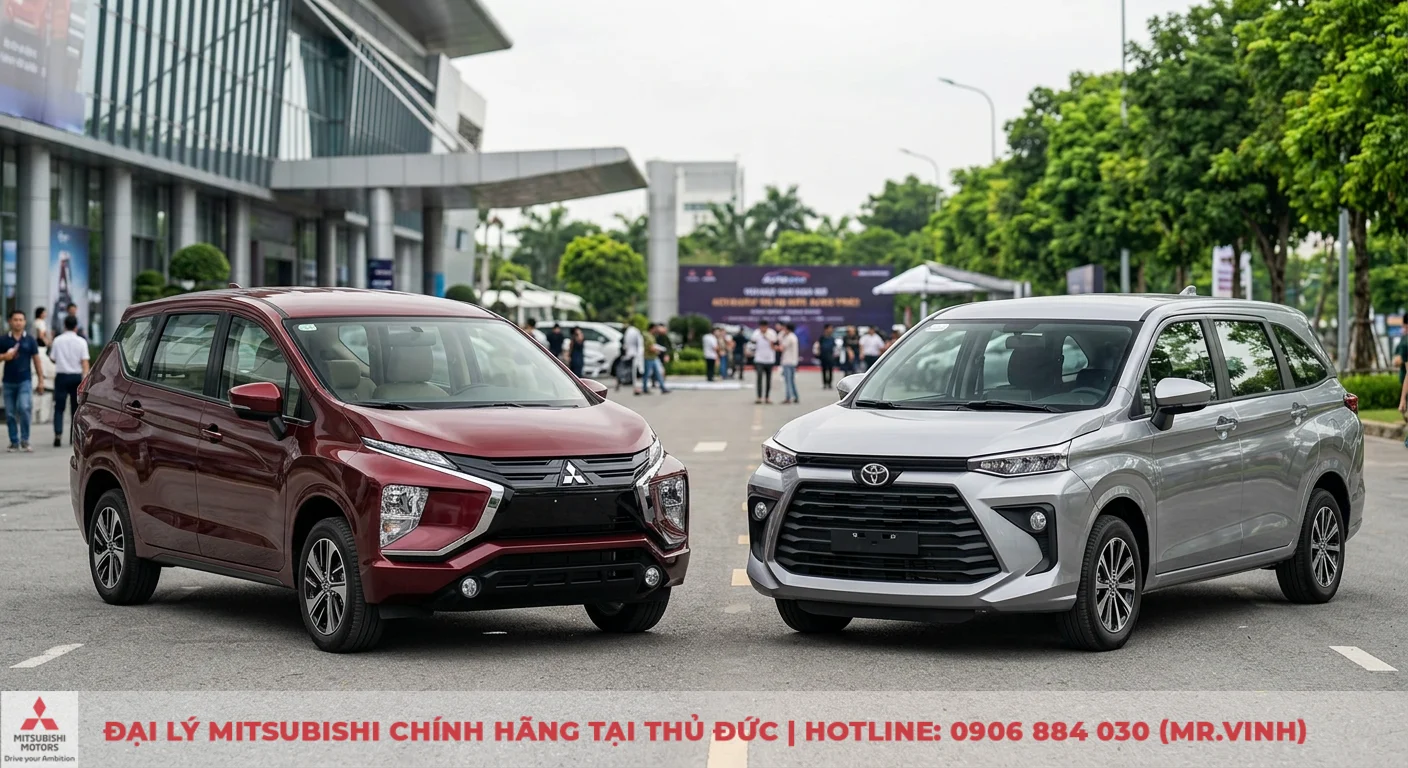 So sánh Mitsubishi Xpander và Toyota Avanza: Nên chọn xe nào cập nhật 2026? 1 Mitsubishi Xpander và Toyota Avanza, hai dòng MPV 7 chỗ nổi bật cạnh tranh trên thị trường