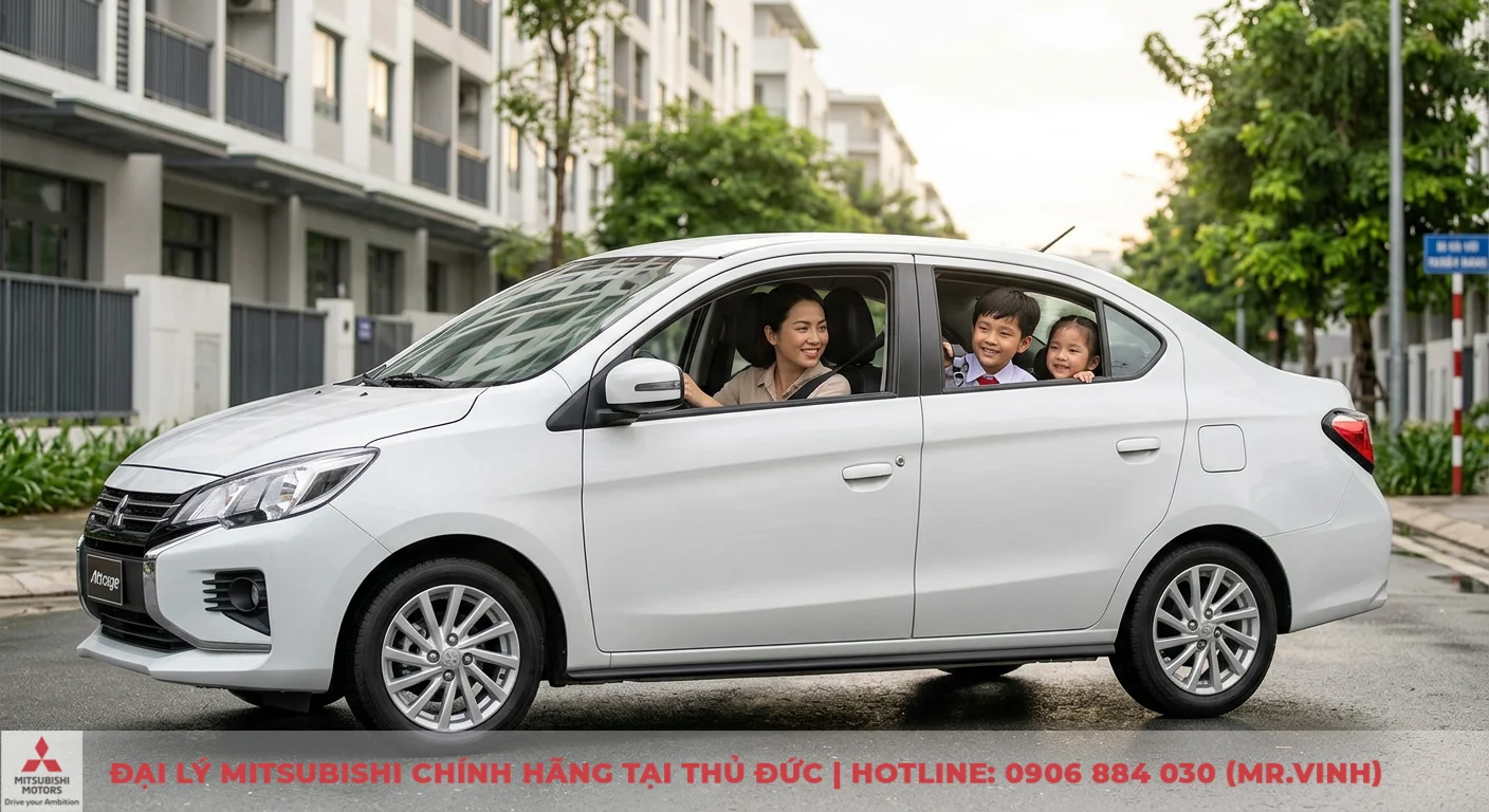So sánh Suzuki Ciaz và Mitsubishi Attrage: Đánh giá chi tiết và lời khuyên 3 Mitsubishi Attrage là lựa chọn lý tưởng cho gia đình di chuyển linh hoạt trong đô thị với thiết kế hiện đại, năng động
