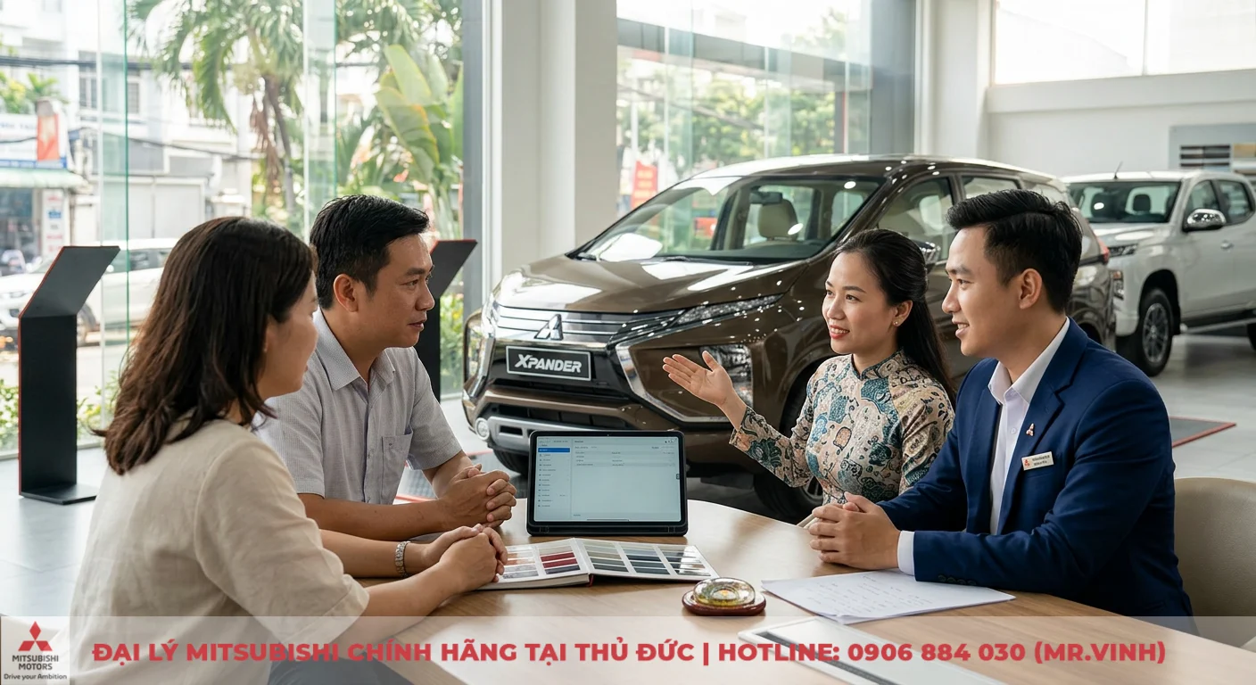 Tuổi Kỷ Mùi mua xe màu gì hợp mệnh: đón tài lộc, bình an 3 Chuyên gia phong thủy ô tô tại Mitsubishi Saigon 3S tư vấn khách hàng chọn màu xe phù hợp phong thủy, mang lại tài lộc