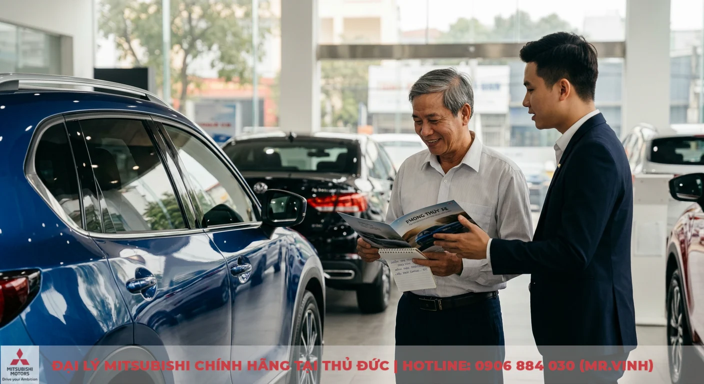 Tuổi Nhâm Ngọ mua xe màu gì hợp phong thủy: Hướng dẫn chi tiết 3 Tư vấn chọn màu xe phong thủy cho người tuổi Nhâm Ngọ, khách hàng xem brochure và ghi chú khi thảo luận với chuyên gia