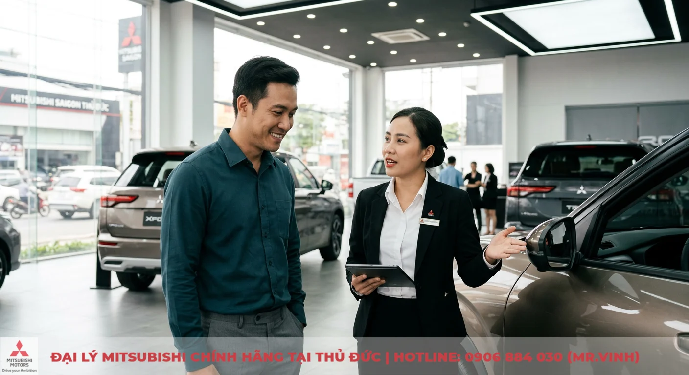 Tuổi Nhâm Thân mua xe màu gì? Chọn xe hợp mệnh, thu hút tài lộc 3 Tư vấn chọn màu xe và trải nghiệm thực tế tại showroom Mitsubishi Saigon với nhân viên bán hàng chuyên nghiệp