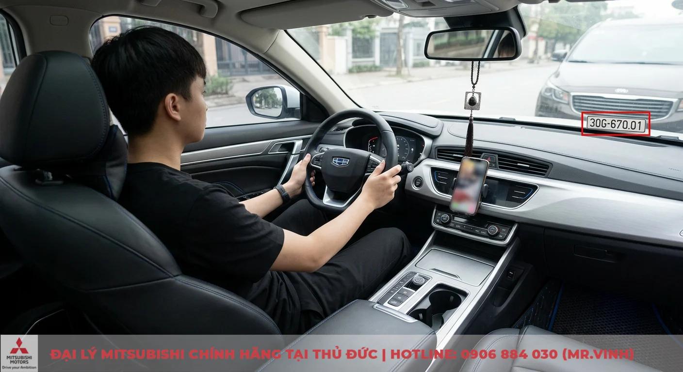 Tuổi giáp thân 2004 mua xe màu gì? Chọn màu hợp phong thủy 2 Chọn màu nội thất tối cùng biển số xe 30G-670.01 với các số 0, 1, 6, 7 hợp phong thủy tuổi Giáp Thân 2004