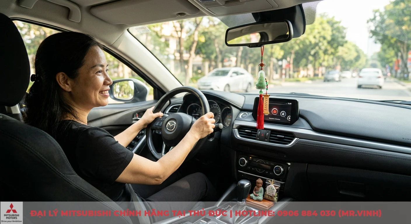 Tuổi Tý mua xe hợp màu gì: Chọn màu phong thủy thu hút tài lộc 3 Lưu ý mua xe theo phong thủy, đặt tượng Phật và vật phẩm may mắn như móc treo trong nội thất xe